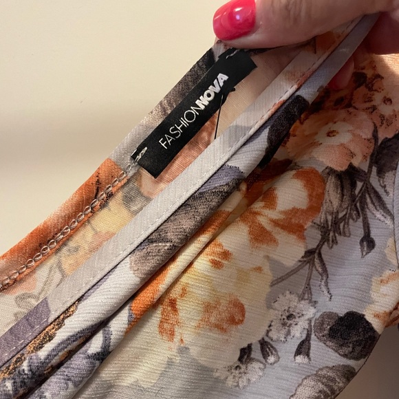 Floral printed dress - Picture 3 of 4